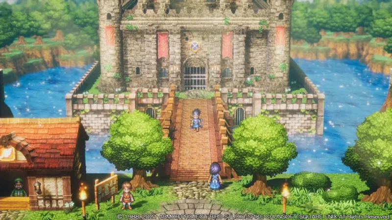 Pengembangan Dragon Quest III HD-2D
