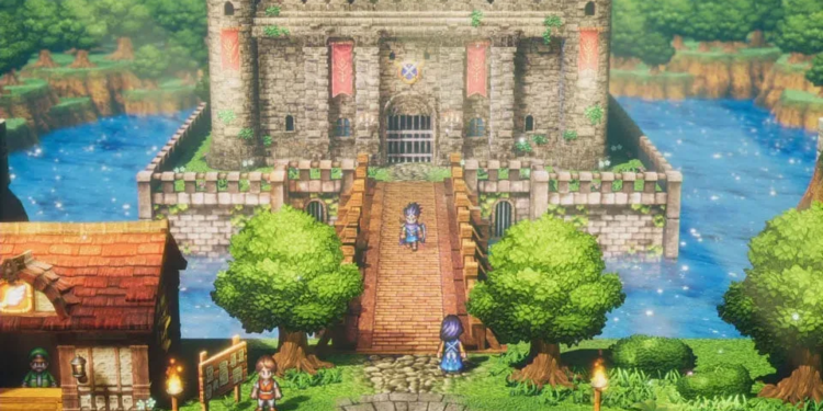 Pengembangan dragon quest iii hd-2d