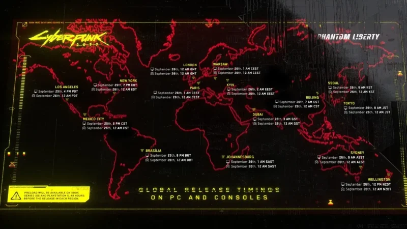 Jadwal Rilis Cyberpunk 2077 Phantom Liberty Global