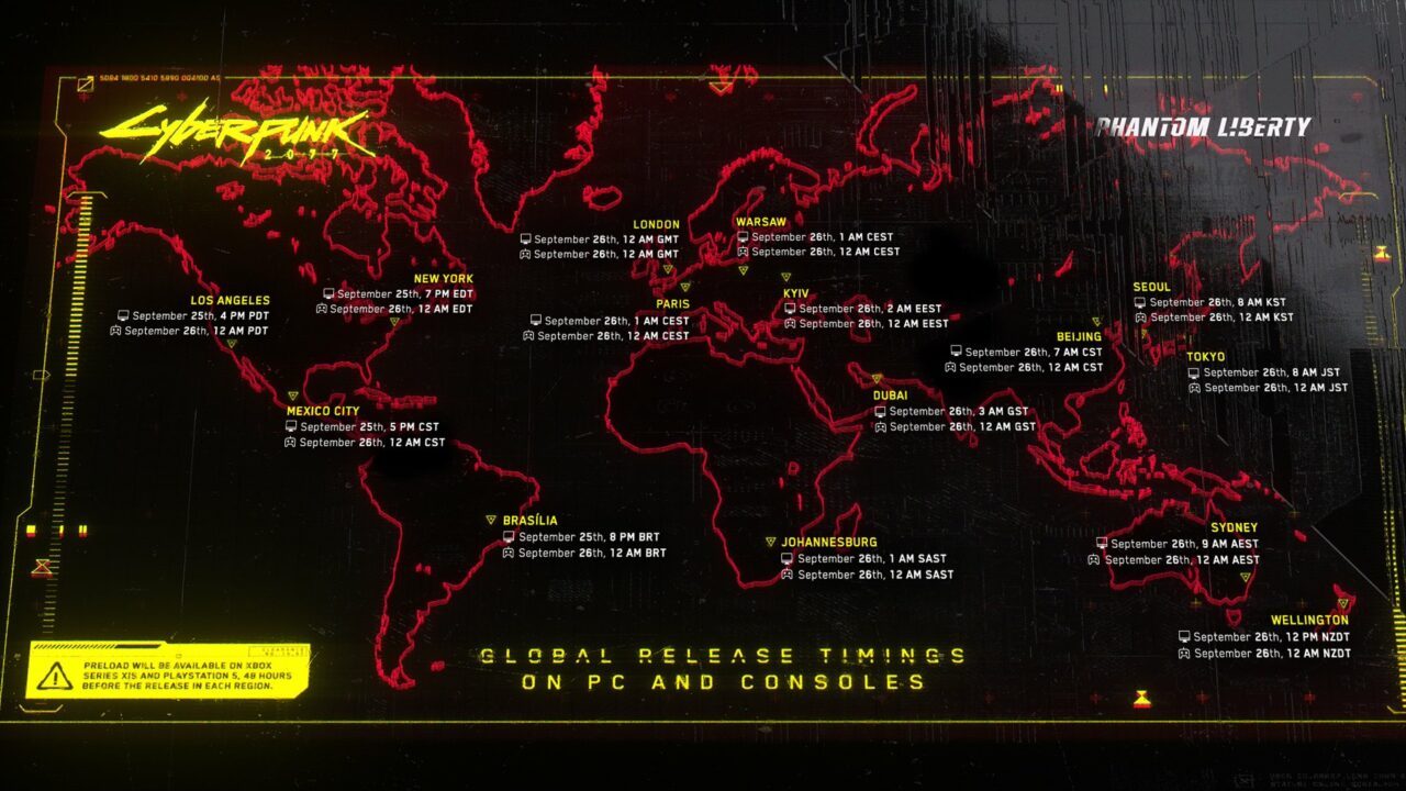 Cyberpunk 2077: Phantom Liberty Umumkan Jadwal RIlis Global