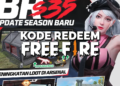 Kode redeem ff 1 september 2023