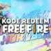 Kode redeem ff 14 september 2023