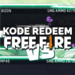 Kode redeem ff 22 september 2023