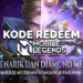 Kode redeem ml 27 september 2023