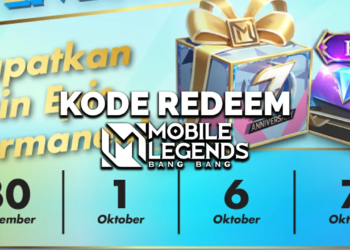 Kode redeem ml 30 september 2023