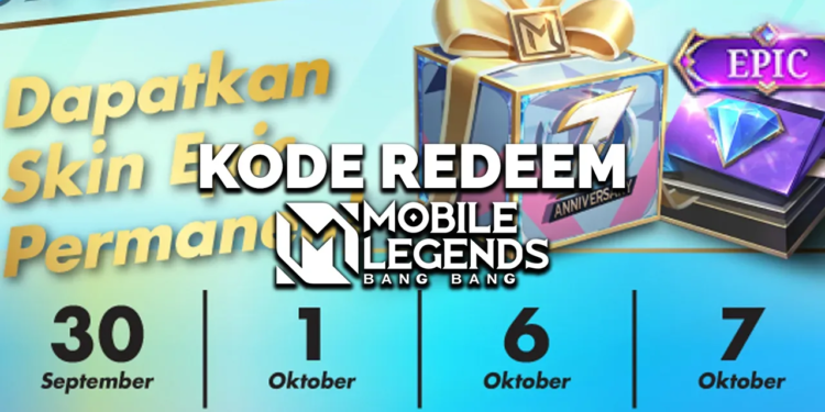 Kode redeem ml 30 september 2023