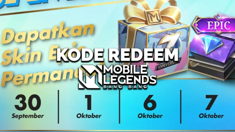 Kode Redeem ML 30 September 2023