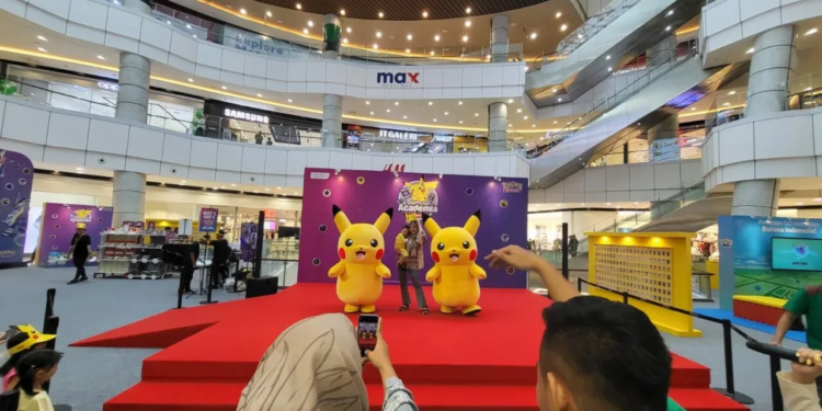 Pokemon tcg acadamie mall sentul