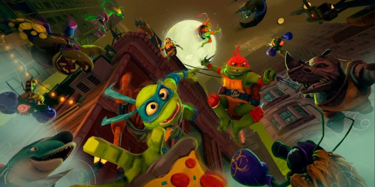 Game teenage mutant ninja turtles: mutant mayhem