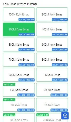 Top Up Higgs Domino 300m 4