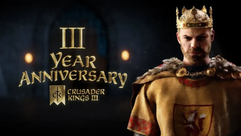 Crusader Kings III Tembus 3 Juta Kopi