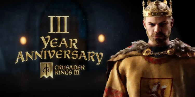 Crusader kings iii tembus 3 juta kopi