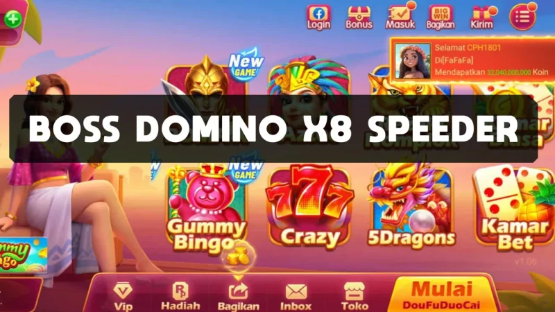 Boss Domino X8 Speeder Apk Mod Terbaru 2023 Gamedaim