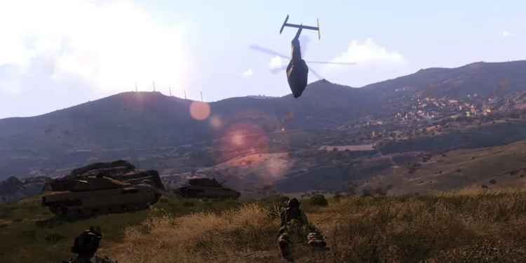 Klip arma 3 dipakai buat misinformasi israel palestina