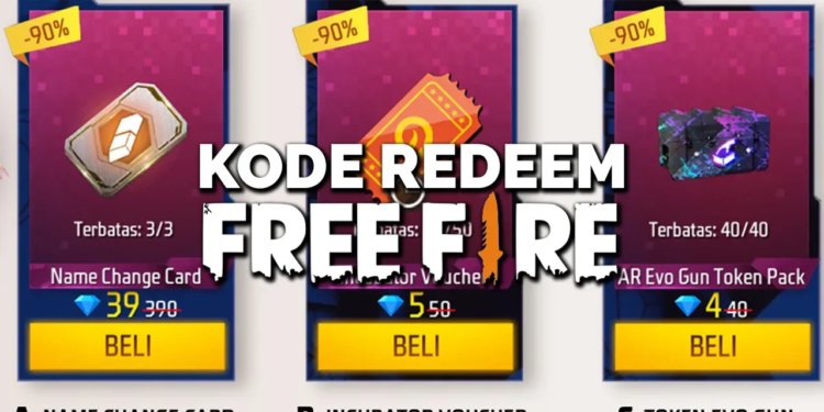 Kode redeem ff 23 oktober 2023