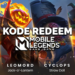 Kode redeem ml 24 oktober 2023