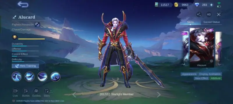 Skin Starlight