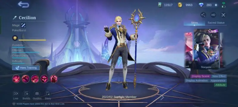 Skin Starlight