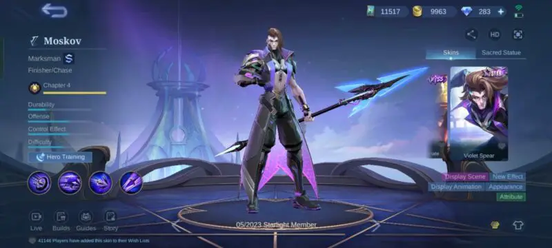 Skin starlight