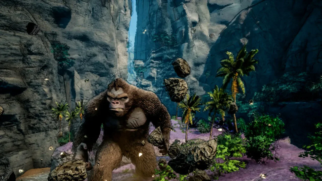 Skull island: rise of kong hanya dikembangkan selama 1 tahun