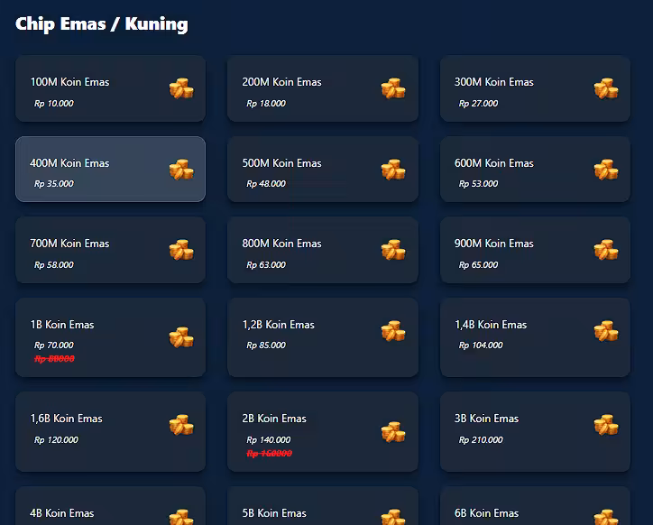 Top Up Higgs Domino Di Mister Top Up, Murah Mulai Dari 1000 Rupiah! Nominal