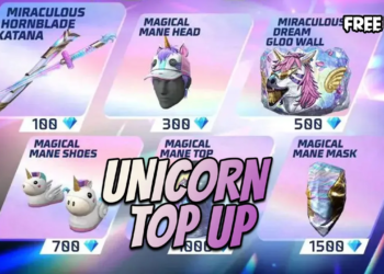 Unicorn top up ff