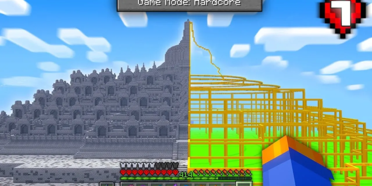 Candi borobudur minecraft 1