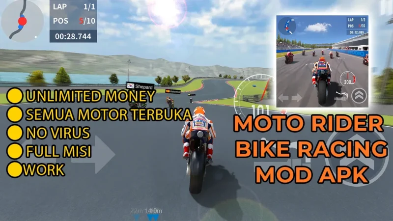 Moto Rider Bike Racing Mod Apk