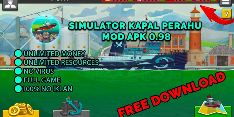 Simulator kapal perahu mod apk