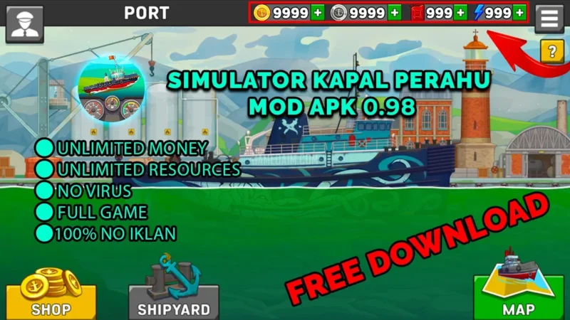 Simulator Kapal Perahu Mod APK