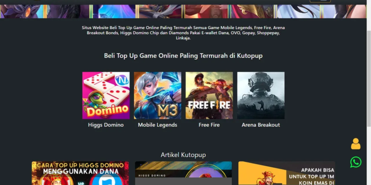 Top up higgs domino di kutopup murah meriah gamedaim