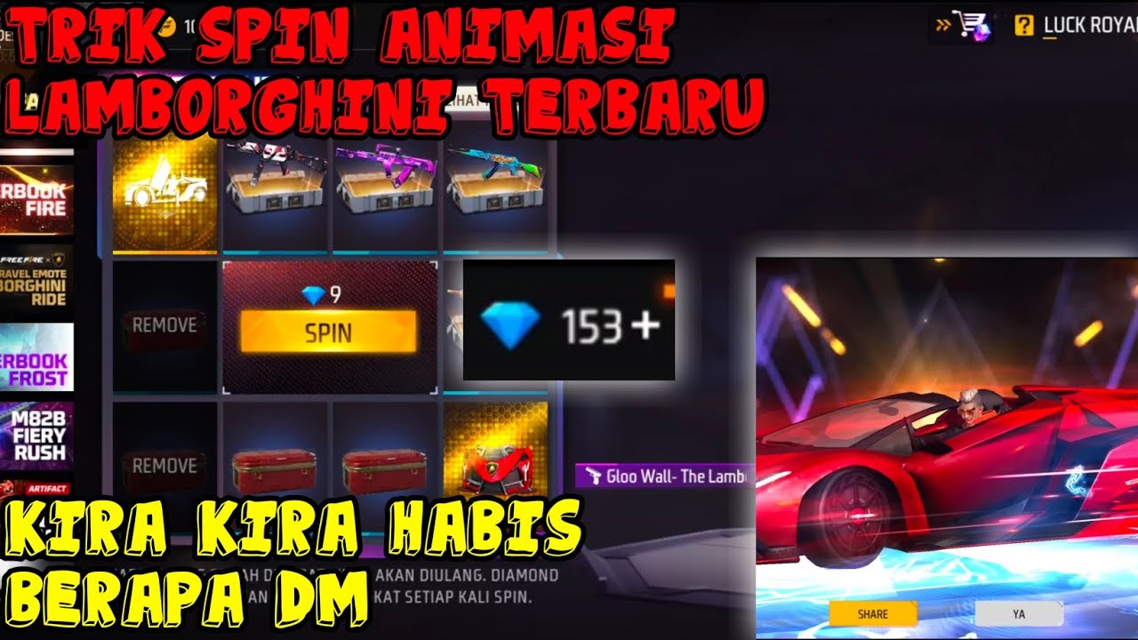 Cara Mendapatkan Gloo Wall The Lamborghini Shield FF