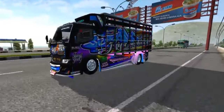 Download mod bussid truck canter muatan gayor terbaru 2023