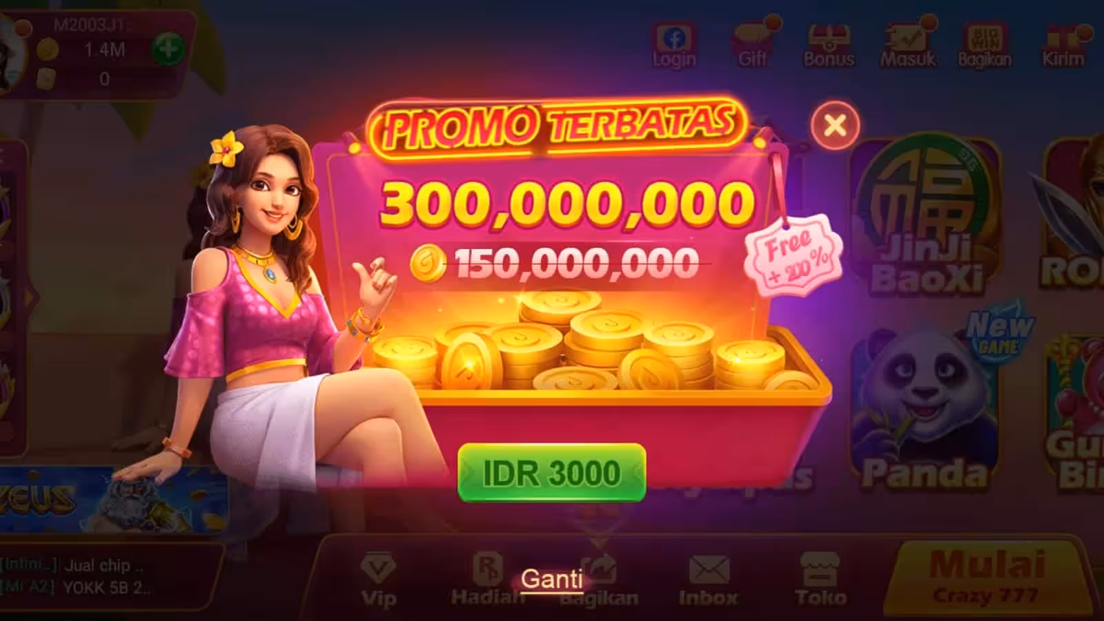 Harga Chip Boss Domino