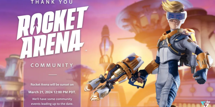 Rocket arena resmi ditutup