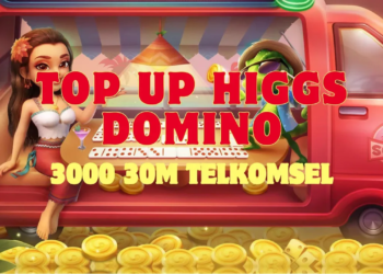 Top up higgs domino 3000 30m pulsa telkomsel gamedaim (1)