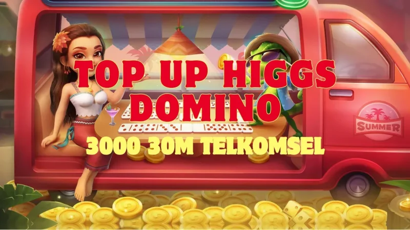Top Up Higgs Domino 3000 30m Pulsa Telkomsel Gamedaim (1)