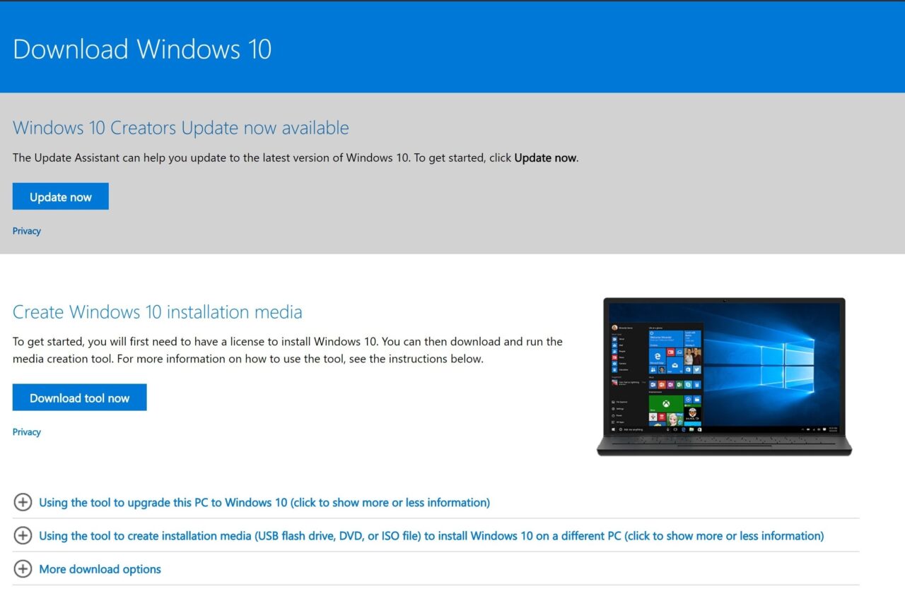 Windows 10 iso