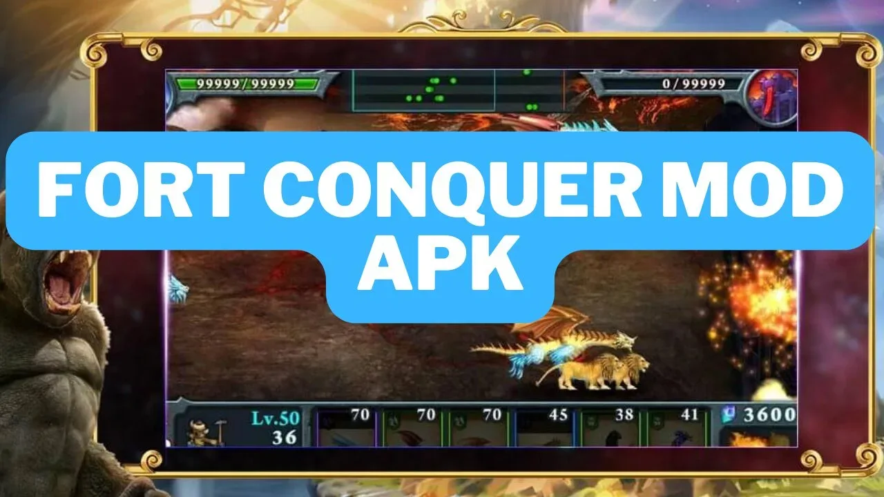 Fort conquer mod apk v1. 2. 4 unlimited money 2024 = gamedaim