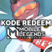 Kode redeem ml 9 januari 2024