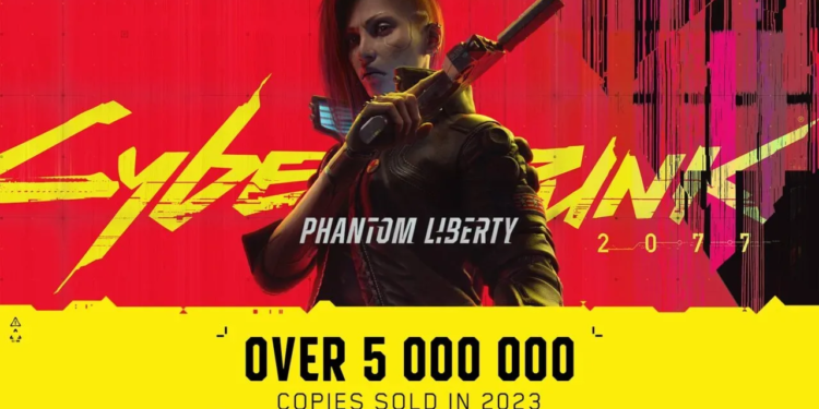 Penjualan cyberpunk 2077: phantom liberty tembus 5 juta kopi