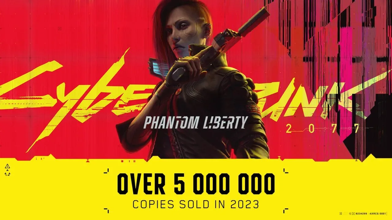 Penjualan cyberpunk 2077: phantom liberty tembus 5 juta kopi