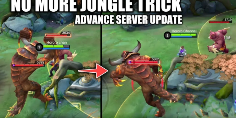 Perubahan update jungle terbaru di advance server