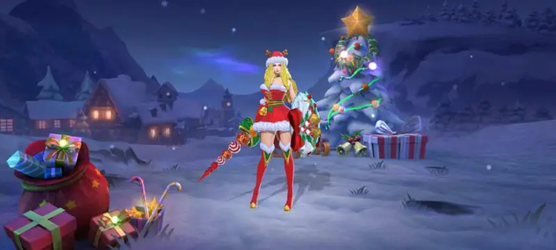 Daftar skin christmas mobile legends ml awal sampai sekarang freya