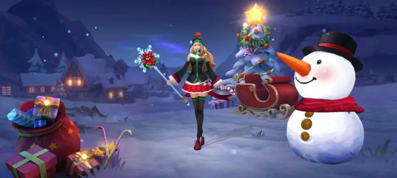 Daftar skin christmas mobile legends ml awal sampai sekarang odette