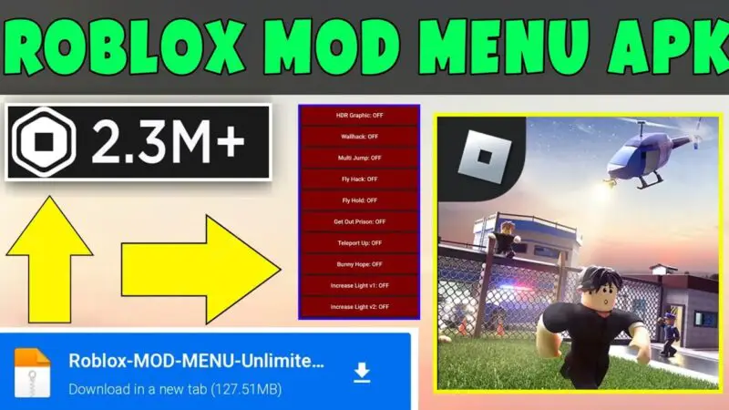 Download roblox mod apk unlimited robux terbaru 2024 1 1