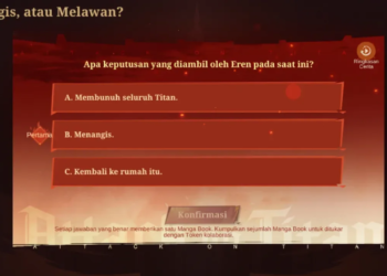 Kunci jawaban event aot