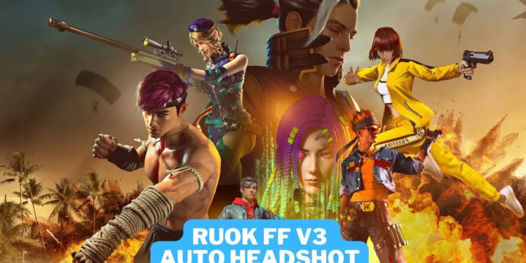 Ruok ff auto headshot v3 terbaru 2024 gamedaim