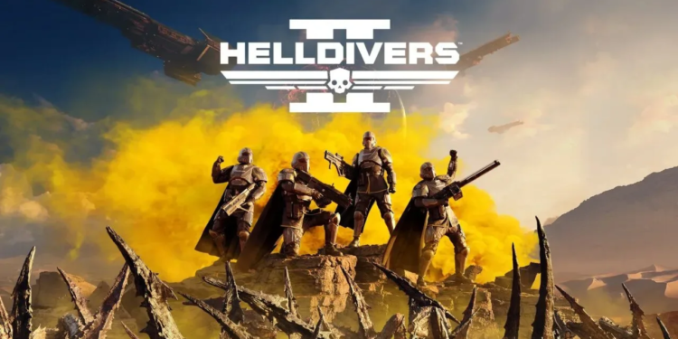 Sukses besar, helldivers 2 tembus 400 ribu pemain di steam