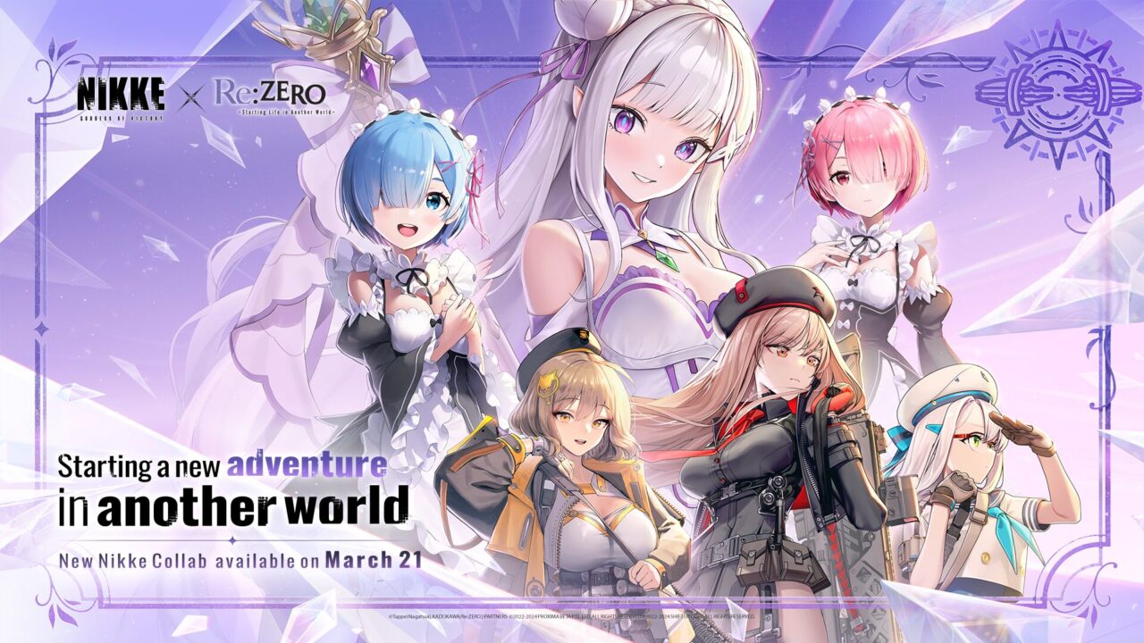 Kolaborasi GODDESS OF VICTORY: NIKKE × Re:ZERO Segera Hadir di Akhir Maret 2024